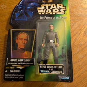 Star Wars Grand Moff Tarkin Action Figure by Kenner - Gray